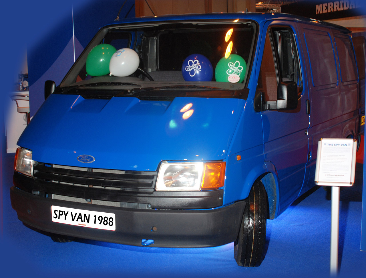Spy Van Makes Overt Appearance at Manheim Shepshed in Aid of Alzheimer's Society