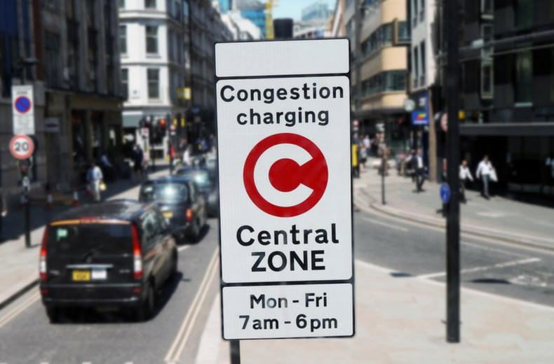 Driving in Central London