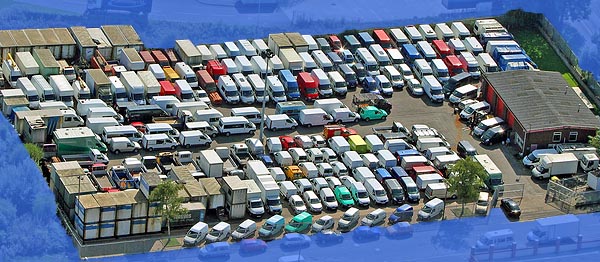 Maun Motors van and minibus sales depot has a large stock of popular makes and models