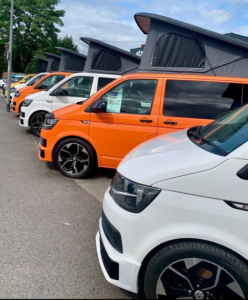 Vehicles at Strongford Garage