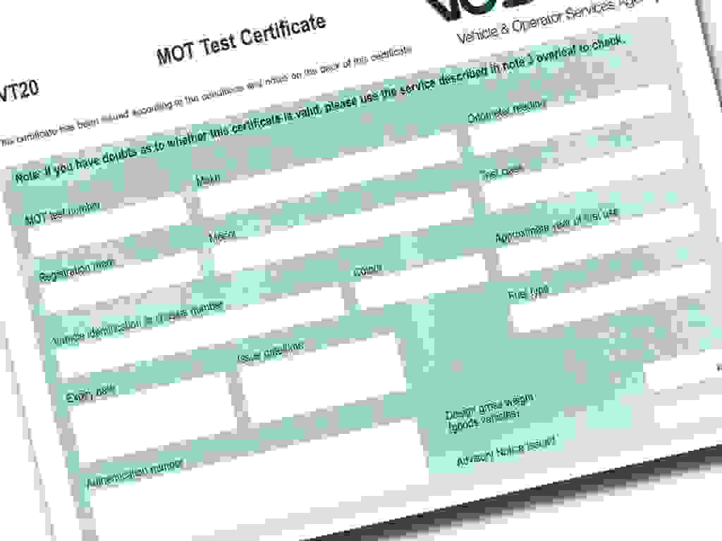 Check the MOT Status and History of Any Vehicle